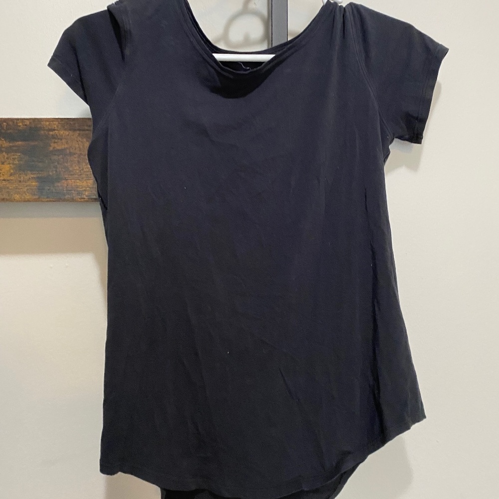Lululemon Black Tee Shirt